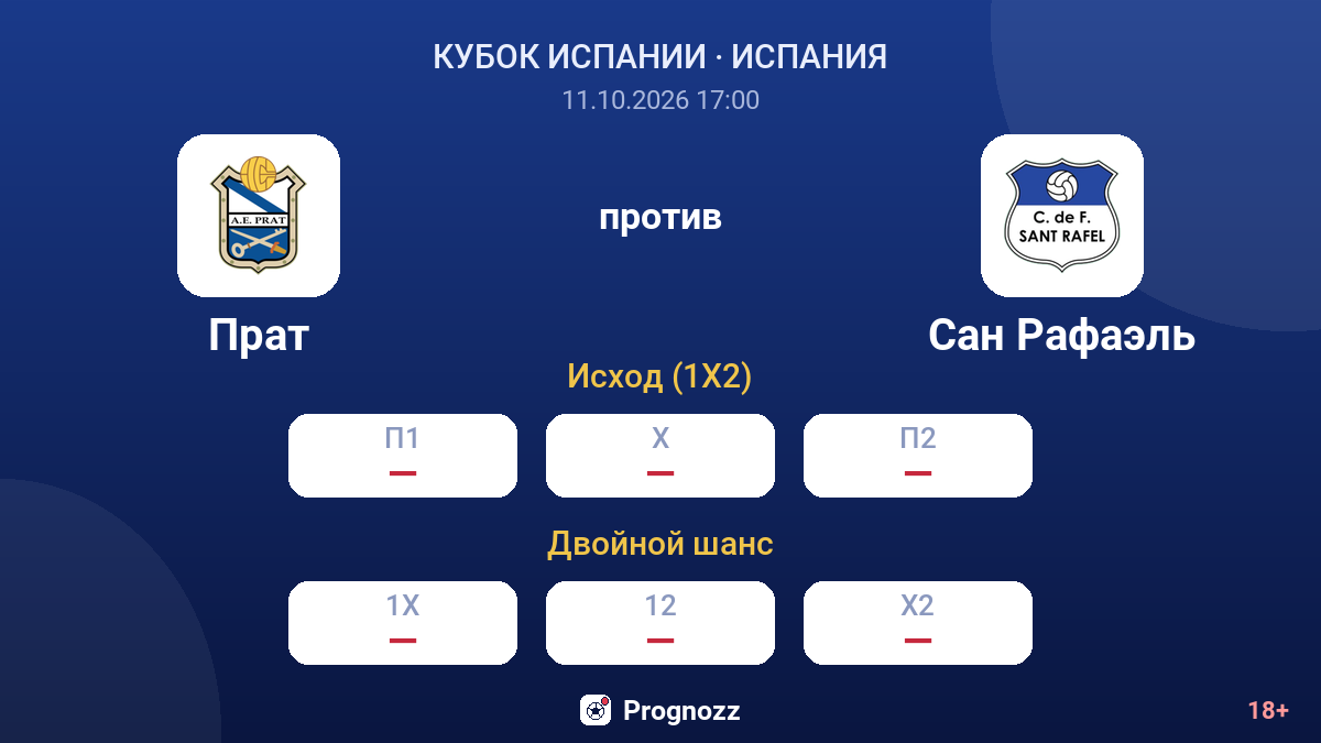 Прат — Сан Рафаэль — коэффициенты