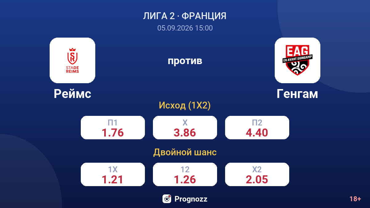 Реймс — Генгам — коэффициенты