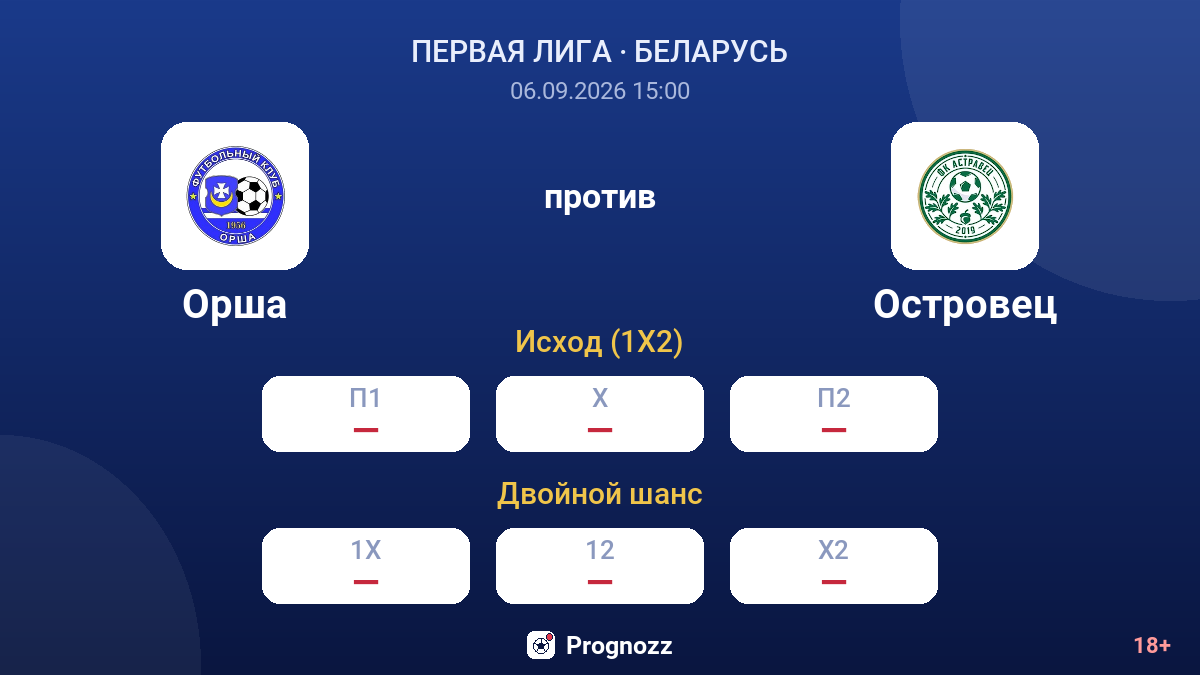 Орша — Островец — коэффициенты