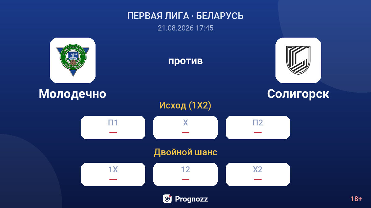 Молодечно — Солигорск — коэффициенты